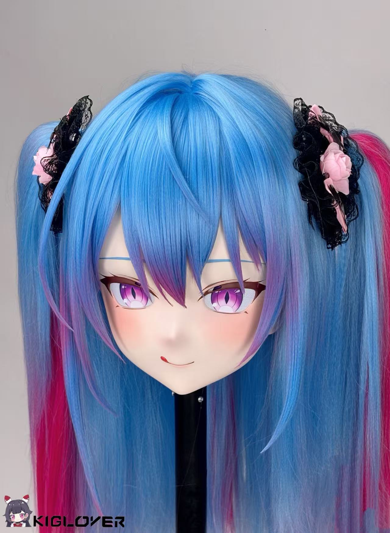 Original Character Animegao Kigurumi Cosplay Mask von @sea83200776 – Individuelle Auftragsarbeit Showcase | KigLover