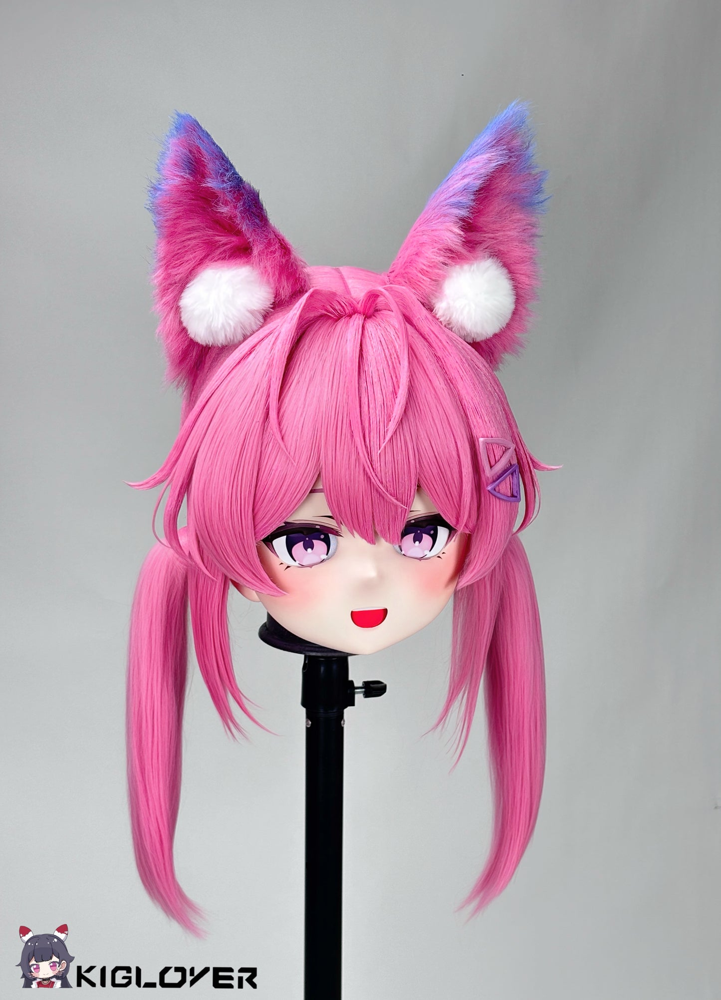 Plum VRChat Kigu Mask – Custom Commission Showcase |Dreamweave Kigu (formerly KigLover)