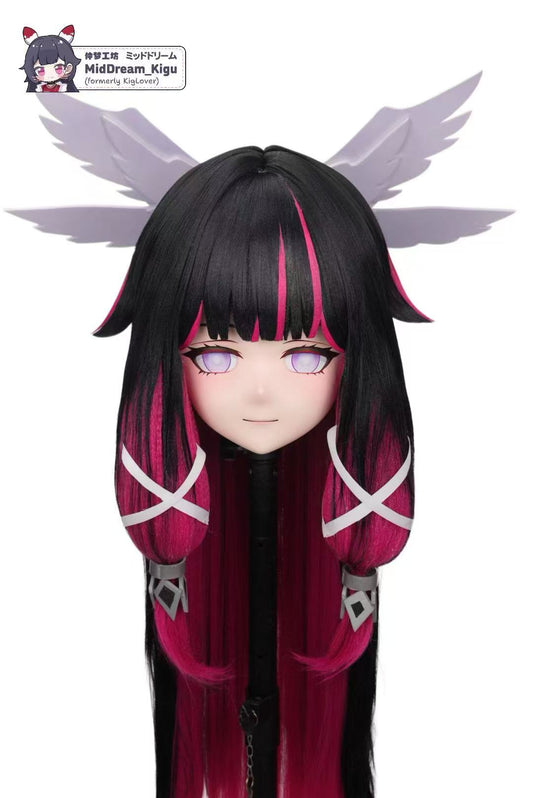 Columbina from Genshin Impact Animegao Kigurumi mask - front view - MidDreamKigu