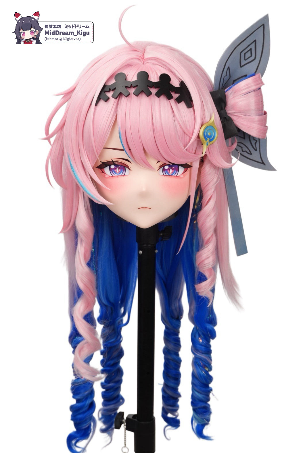 Denia from Wuthering Waves Animegao Kigurumi mask with pouting expression