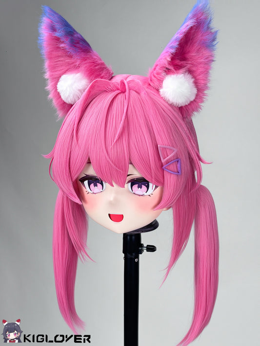 Plum VRChat Kigu Mask – Custom Commission Showcase |Dreamweave Kigu (formerly KigLover)