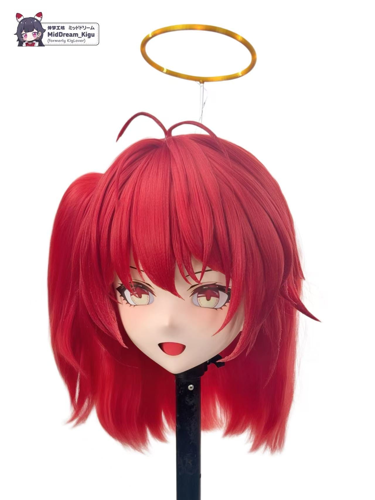 Exusiai the New Covenant Arknights Animegao Kigurumi mask three-quarter close-up – MidDreamKigu