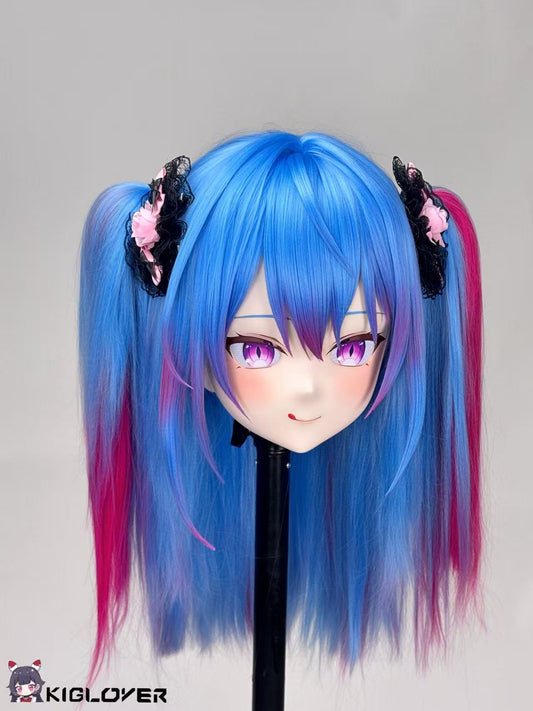 Original Character Animegao Kigurumi Cosplay Mask from @sea83200776 – Custom Commission Showcase | KigLover