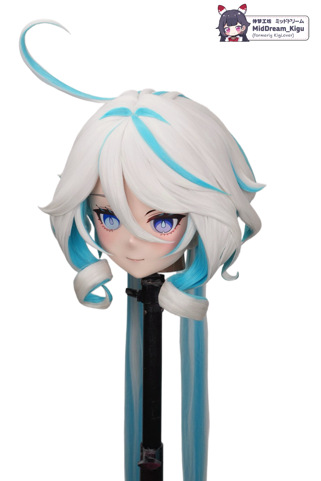 Furina from Genshin Impact Animegao Kigurumi mask - alternate angled view - MidDreamKigu