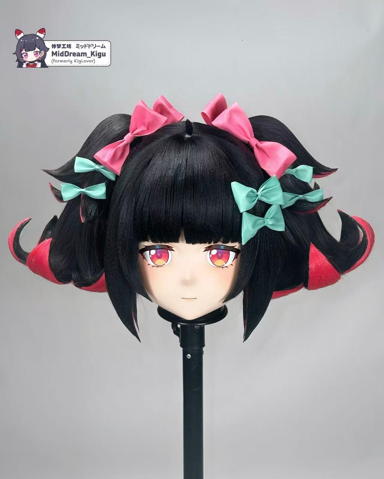 Nangong Yu custom Animegao Kigurumi mask front view – Zenless Zone Zero