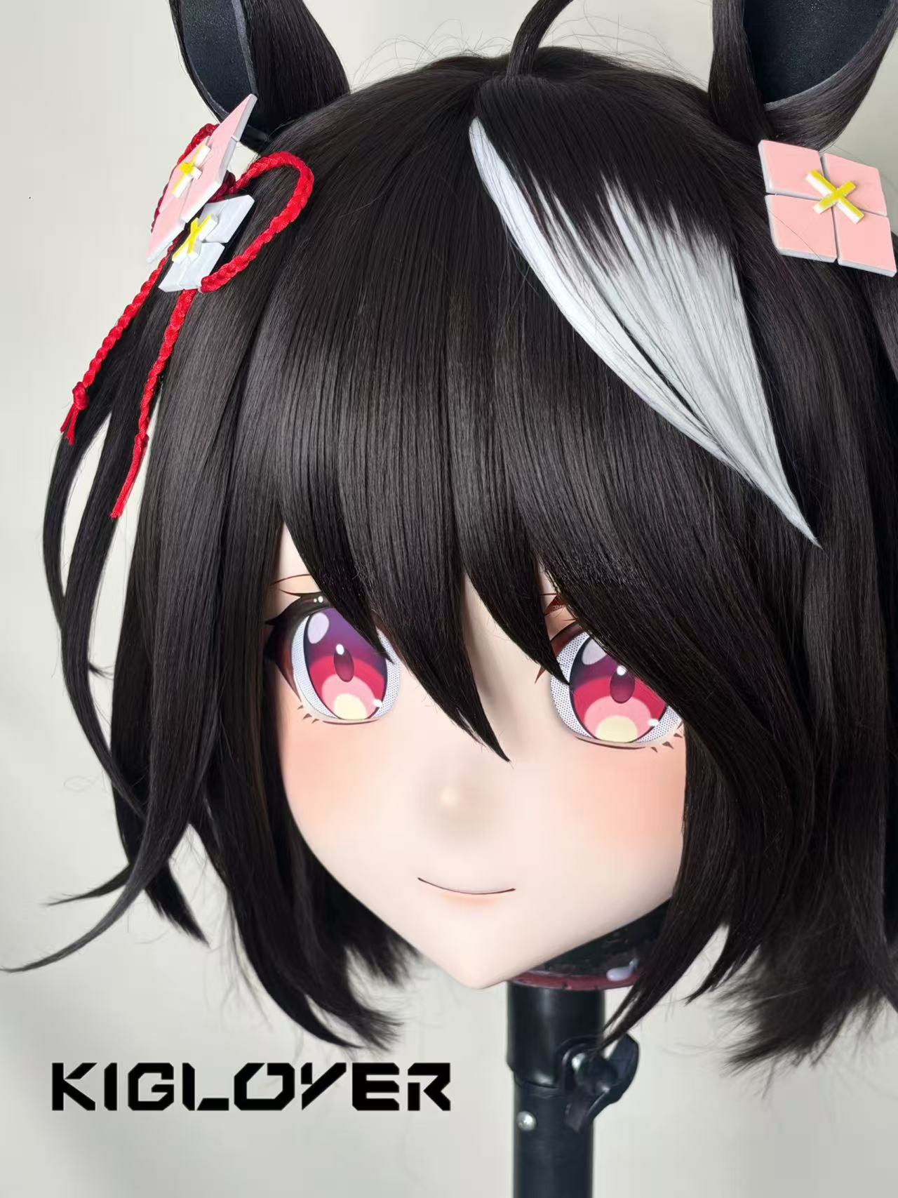 Kitasan Black Animegao Kigurumi Cosplay Maske – Umamusume: Pretty Derby Custom-Anfertigungsschau | KigLover