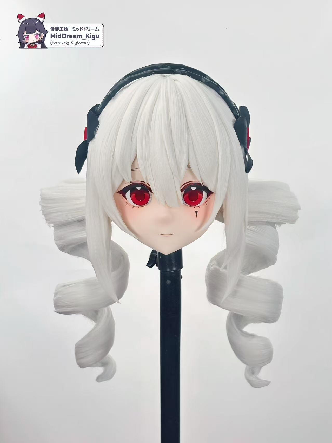 Tlipoca from Yog-Sothoth's Yard custom Animegao Kigurumi mask front view