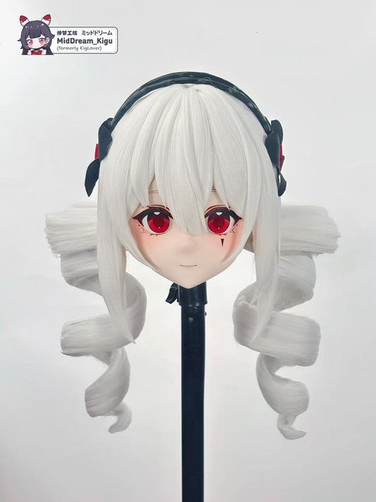 Tlipoca from Yog-Sothoth's Yard custom Animegao Kigurumi mask front view